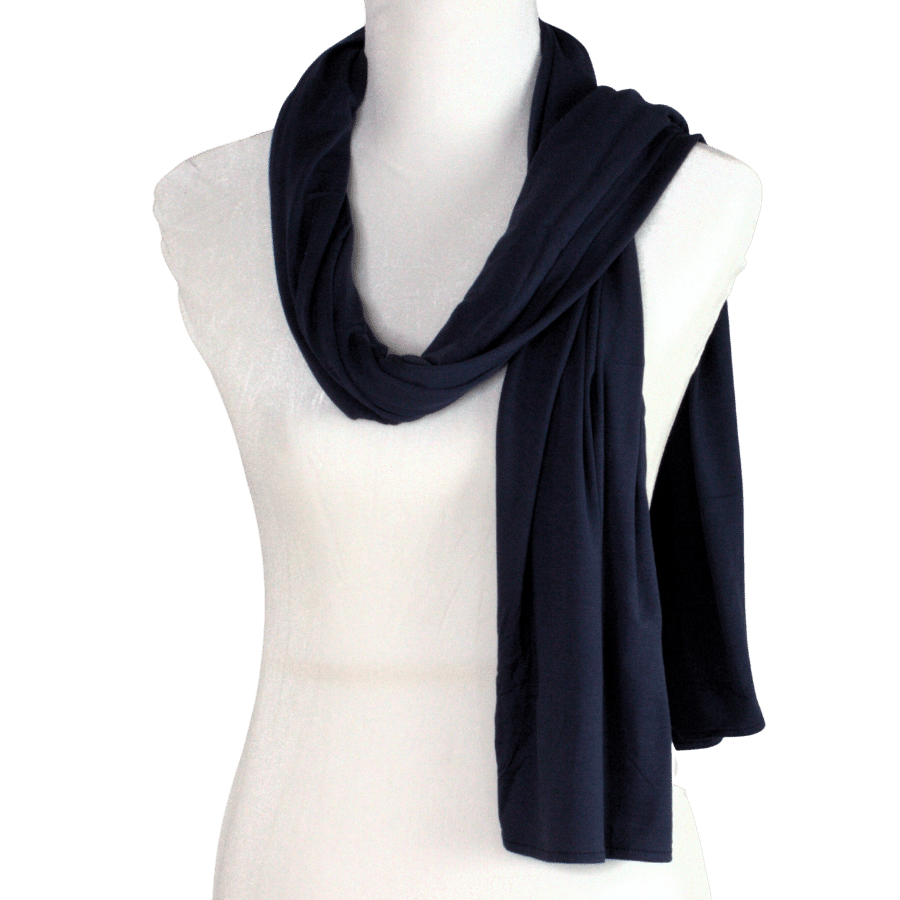 Bamboo Jersey Navy Blue - Maxi (But Not Bulky!!)