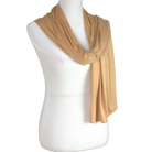 Bamboo Jersey Hijab Honey Beige - Maxi Size