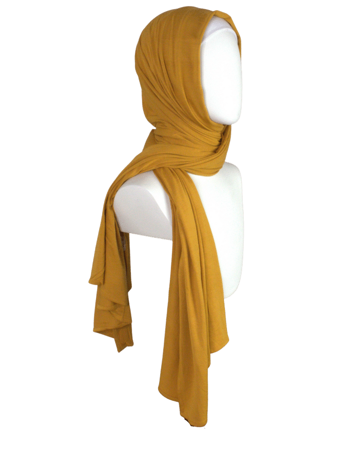 Bamboo Jersey Deep Golden Tan  - Maxi (But Not Bulky!)