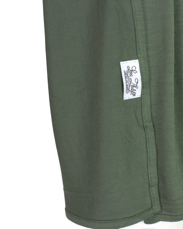 Bamboo Jersey Olive Green  - Maxi (But Not Bulky!)