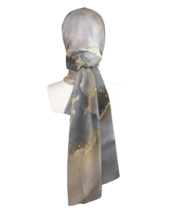 Luxury Hijab scarf Premium Soft Crepe Chiffon Hijab Maxi| Lina Zibdeh