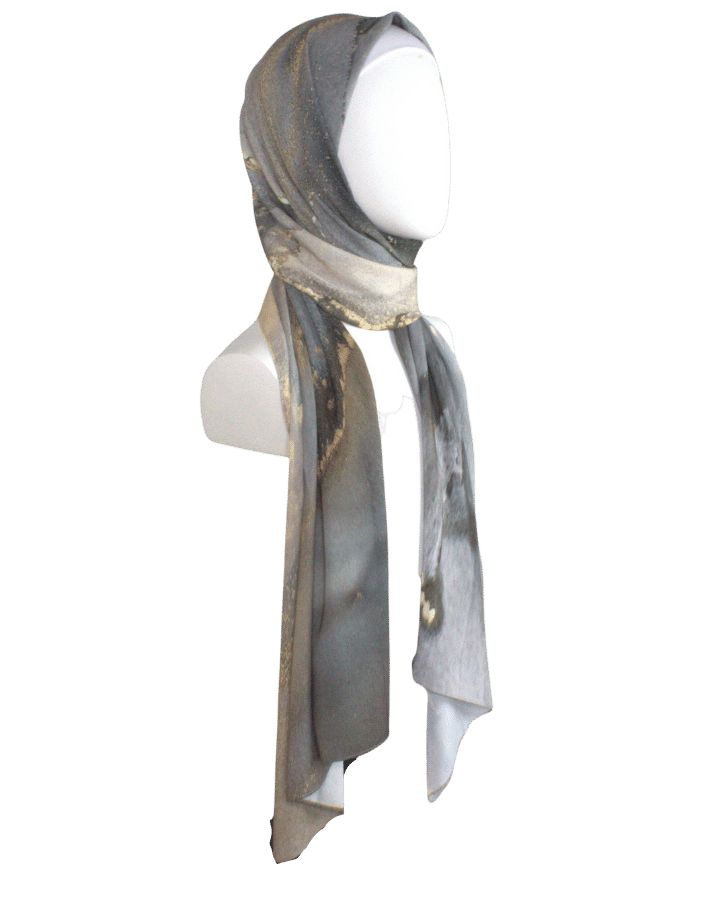 Luxury Hijab scarf Premium Soft Crepe Chiffon Hijab Maxi | Lina Zibdeh