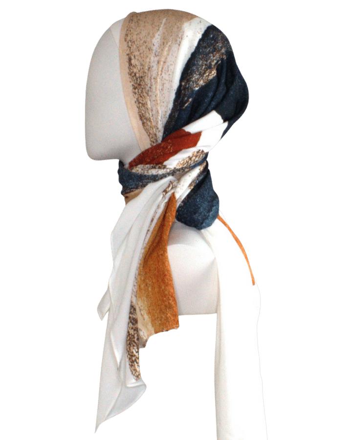 Elegance Unveiled Premium Soft Crepe Chiffon Hijab -NEW