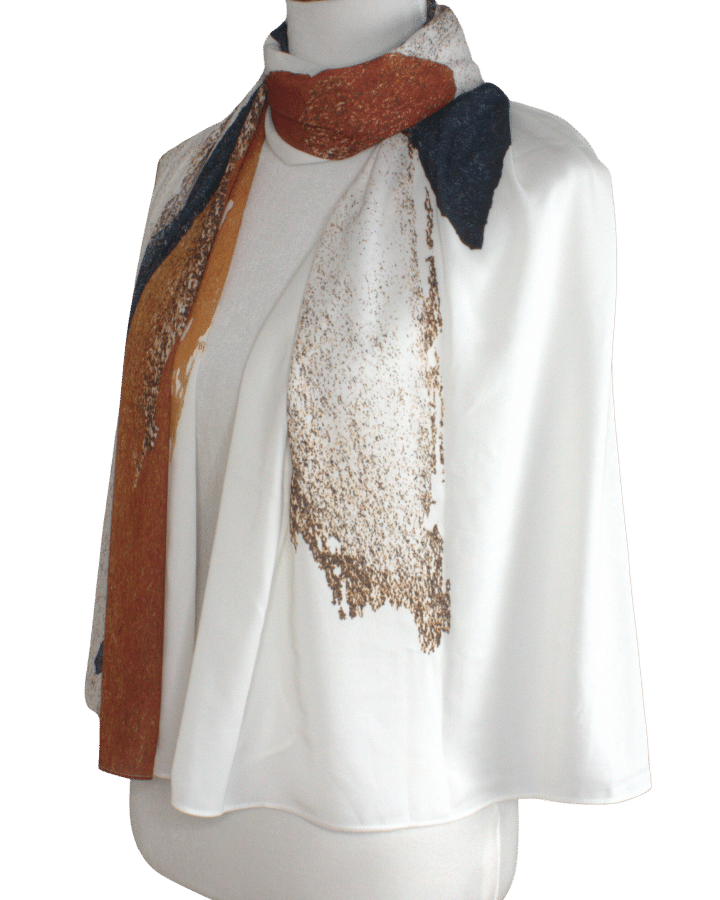 Unique hijab prints for ladies looking for elegance in their modest fashion | Lina Zibdeh