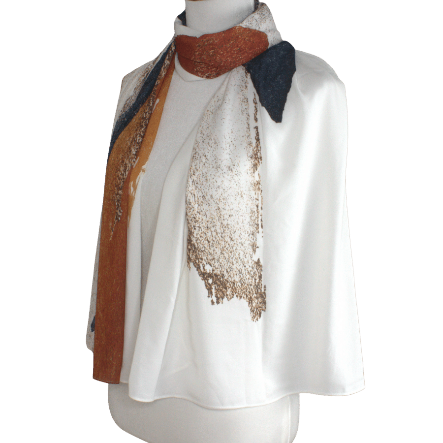 Unique hijab prints for ladies looking for elegance in their modest fashion | Lina Zibdeh