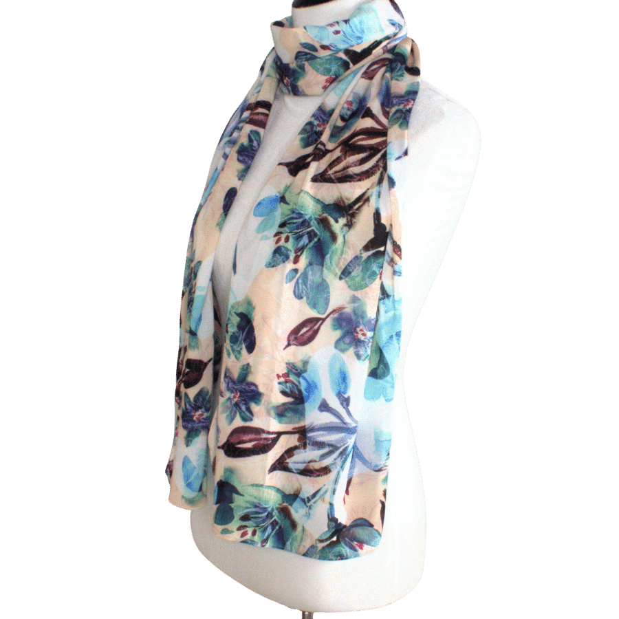 Luxury hijab scarf for your elegant occasions - Maxi size Premium Quality