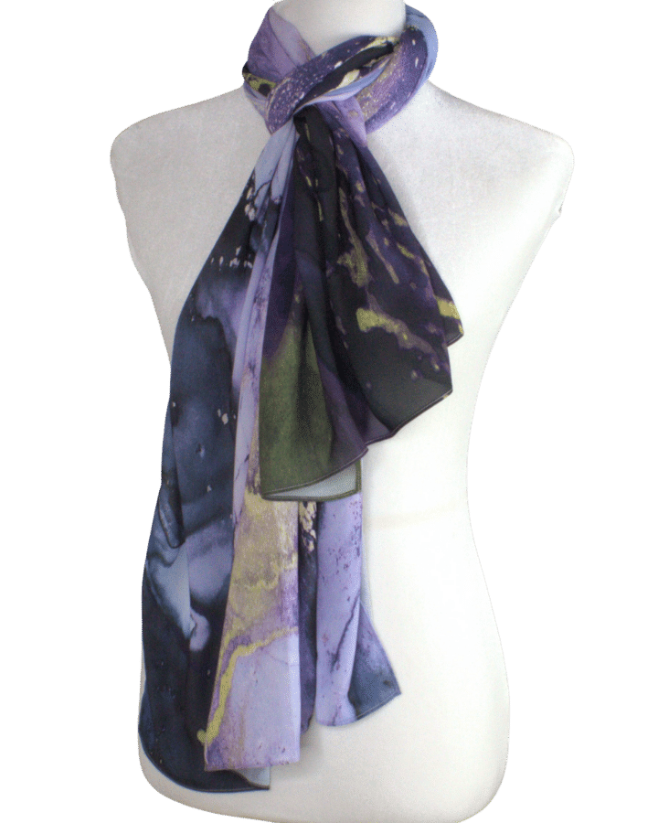 The Splendid Mood Premium Soft Crepe Chiffon Hijab -NEW