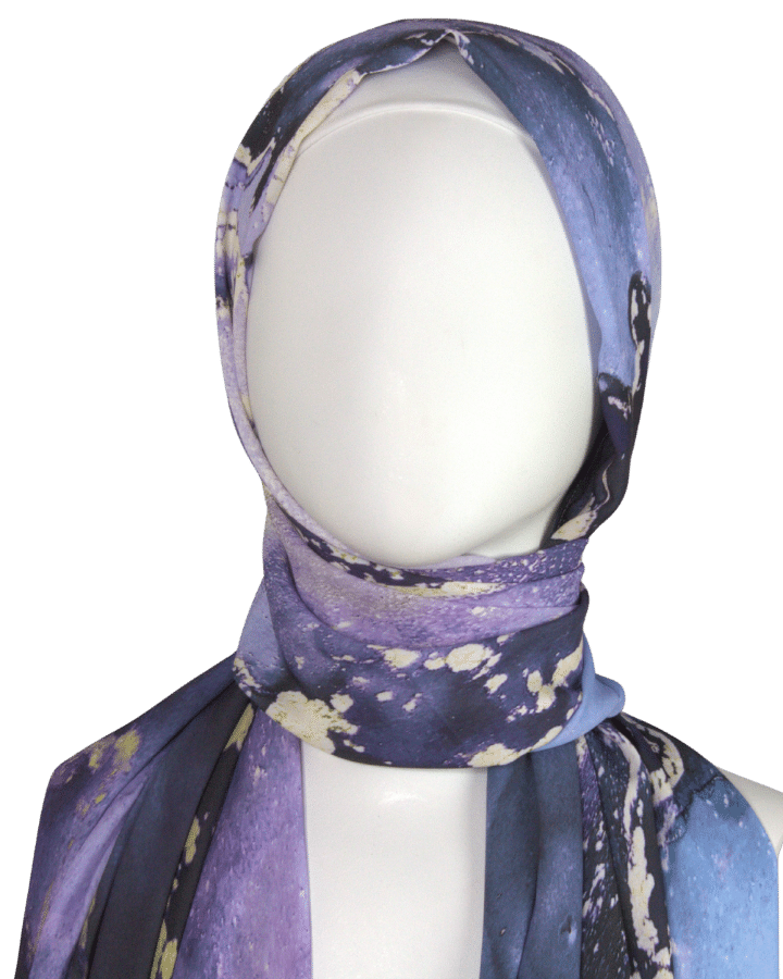 The Splendid Mood Premium Soft Crepe Chiffon Hijab -NEW
