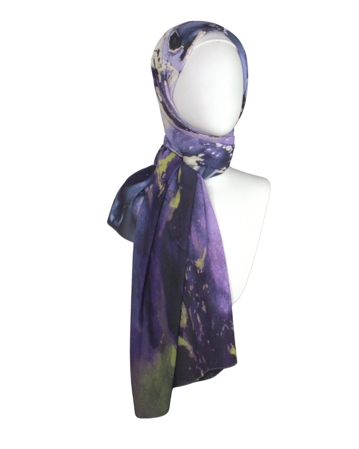 The Splendid Mood Premium Soft Crepe Chiffon Hijab -NEW