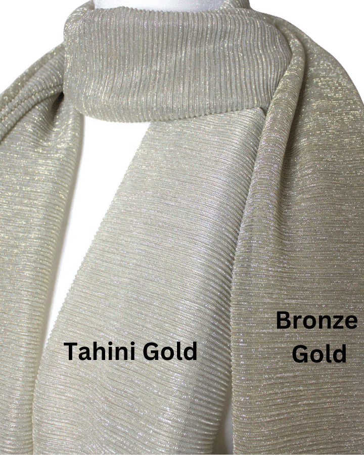 Simply Glamorous! Golden Hues with Tahini Undertone!