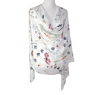A Floral Meadow Premium Soft Crepe Chiffon Hijab -NEW