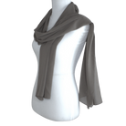 Whispering Breeze Crinkle Chiffon Hijab! Olive Brown Hijab