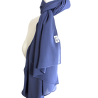 Whispering Breeze Crinkle Chiffon Hijab! Magical Blue