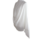 Whispering Breeze Crinkle Chiffon Hijab! Cream