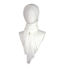 Whispering Breeze Crinkle Chiffon Hijab! Cream