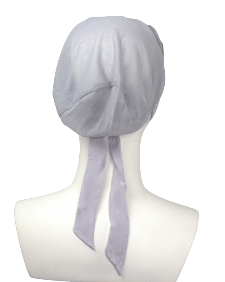 Breathable mesh under scarf hijab cap, tie-back style for a secure fit, perfect for office wear and daily use | Lina Zibdeh