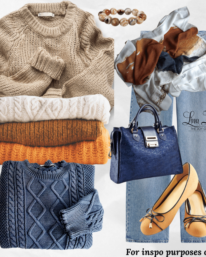 Hijab styling board, practical elegant outfit for modest fashion