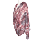 Red maroon Watercolor printed bamboo modal hijab scarf, premium 100% bamboo and ideal for women who look for breathable, lightweight non slip hijab scarves | Lina Zibdeh