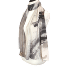 Premium printed neutral hijab headscarf for modest fashion, maxi size for more coverdage | Lina Zibdeh