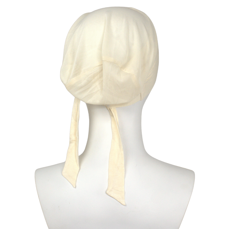 Everyday non-slip adjustable mesh tie-back hijab cap, breathable under scarf, perfect women and girls wearing hijab for school, work, gym | Lina Zibdeh