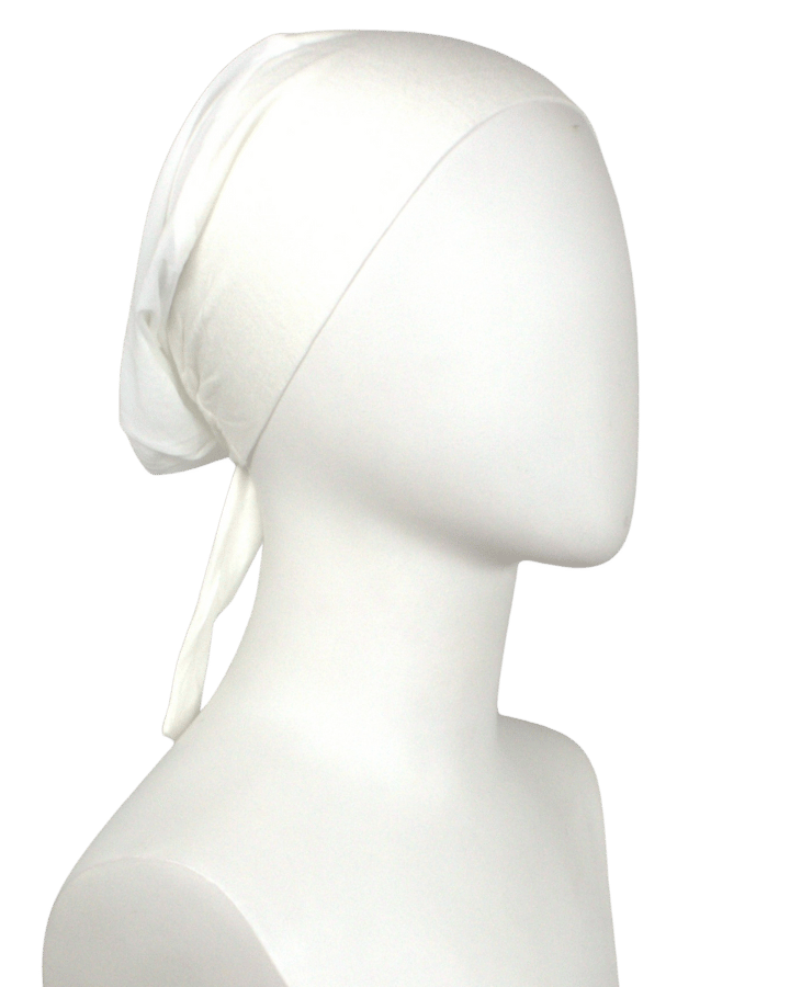 Breathable mesh tie-back hijab cap under scarf, lightweight and comfortable for hot weather and all-day wear, for all hair types | Lina Zibdeh