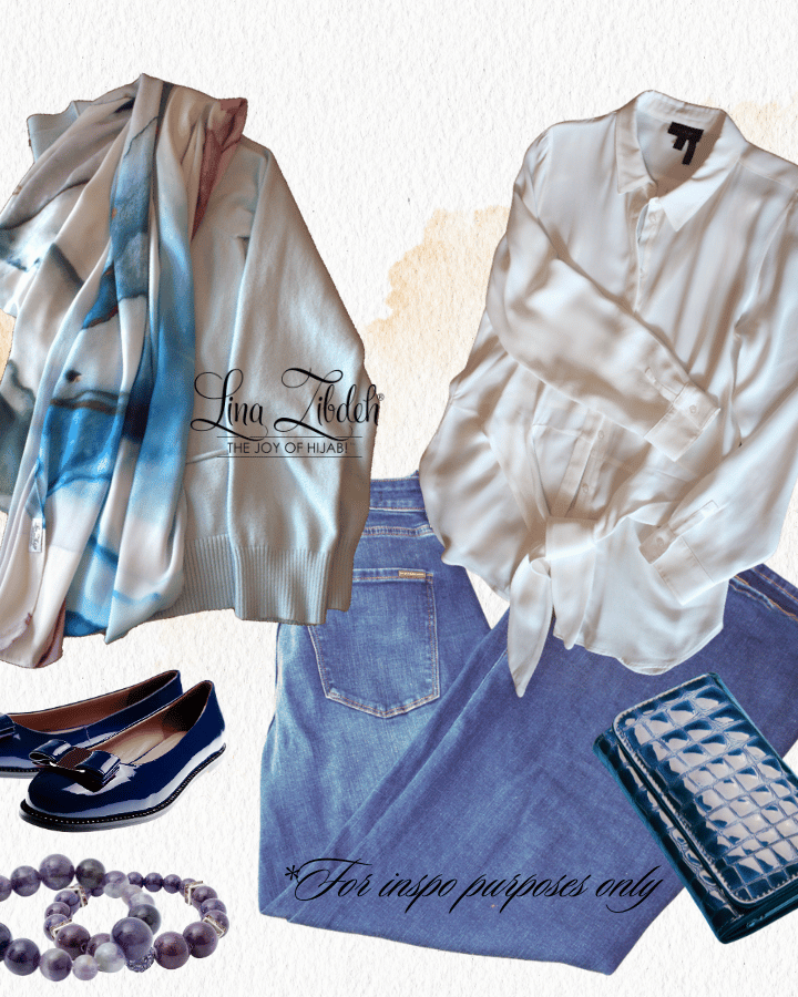 This must have hijab scarf is the best options to mix and match modest wear  | Lina Zibdeh