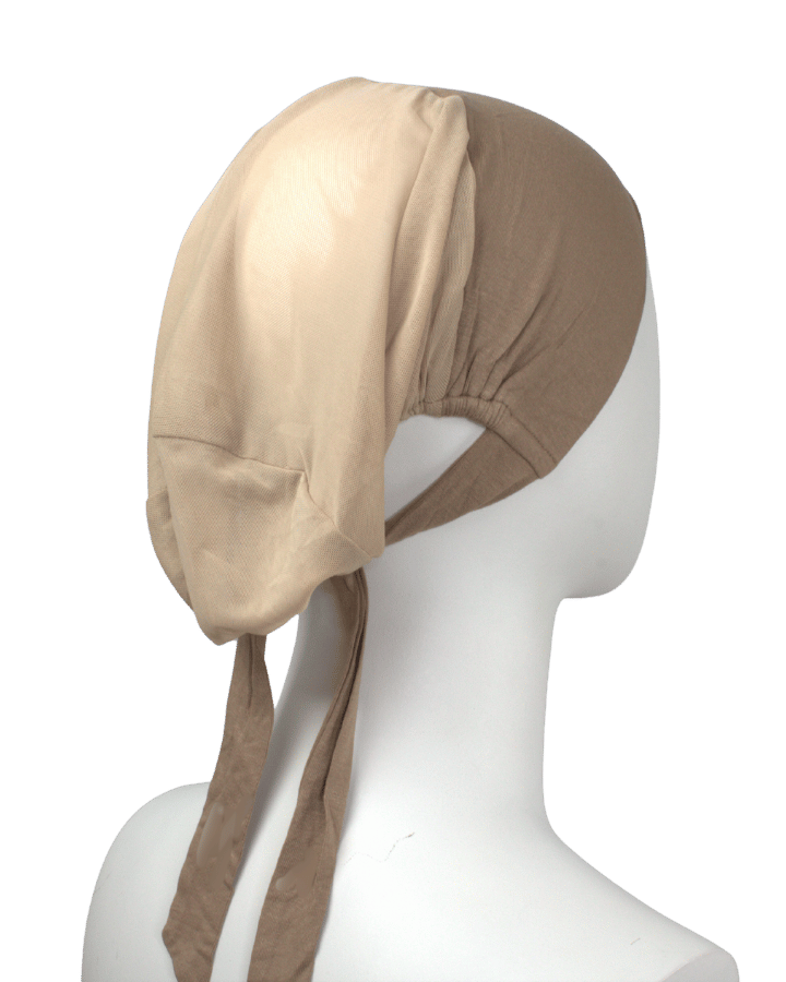 Premium Non-slip mesh tie-back hijab cap, heat-friendly and designed for muslim women and teenagers+ balancing work, sports, and comfort Lina Zibdeh