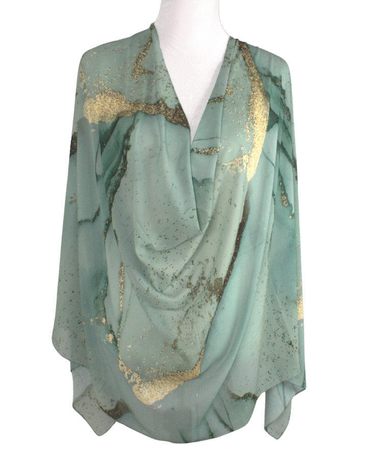 Unique hijab print for speical occasions