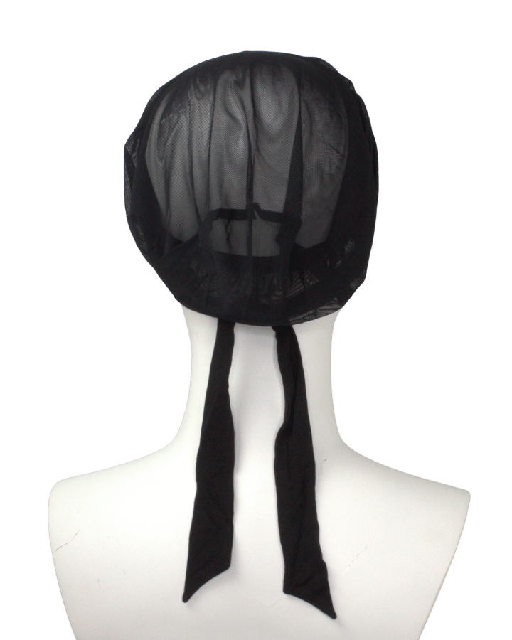 Premium tie-back mesh breathable hijab undercap | soft, breathable, adjustable | Lina Zibdeh