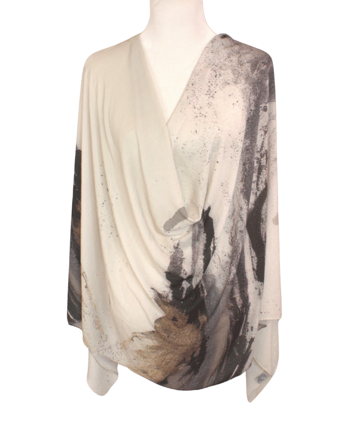 A hijab headscarf in prin and everyday neurals for modes fashion, a must-have in every wardrobe. Lina Zibdeh