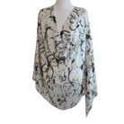 lightweight airy and non-slip premium bamboo modal hijab, this floral printed unique hijab scarf is ideal for work, everyday and warm climates | Lina Zibdeh