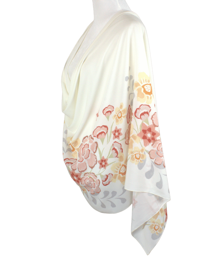 Elegant office look featuring Floriva double-sided chiffon hijab – lightweight, durable, and perfect for long wear | Lina Zibdeh