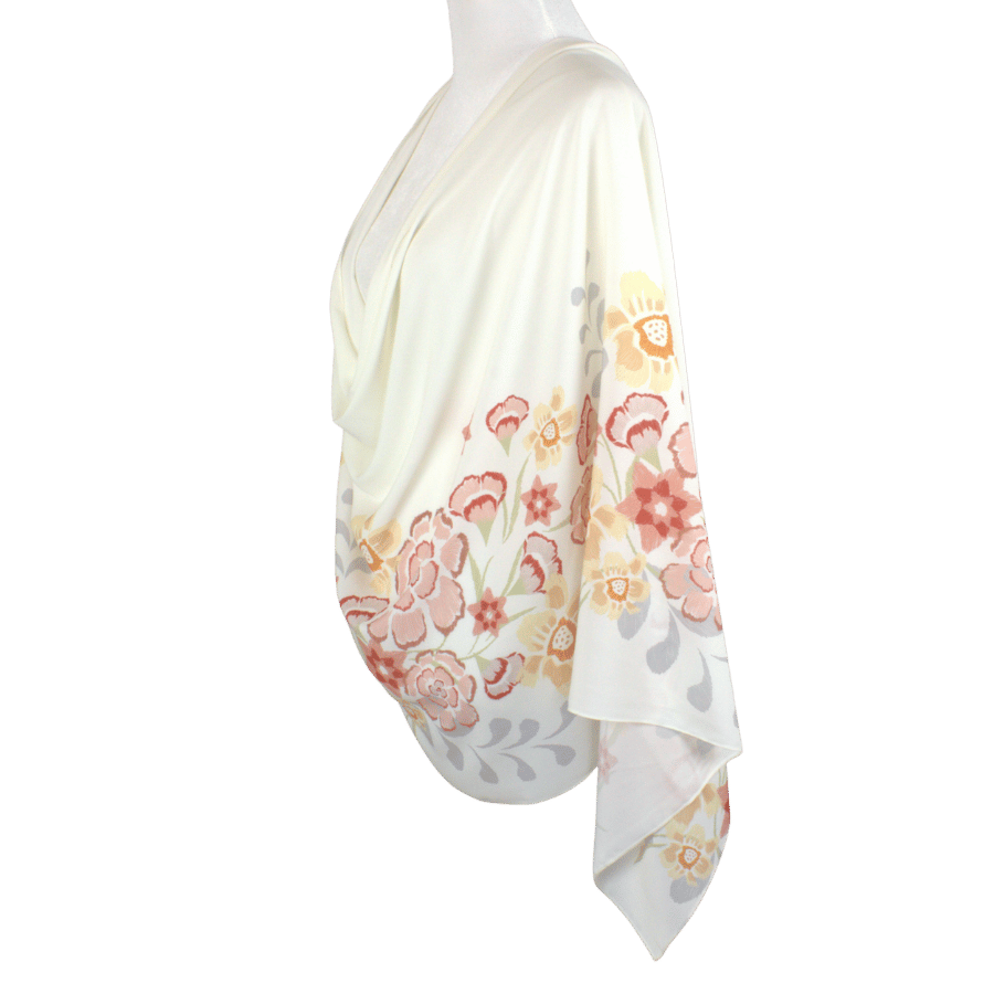 Elegant office look featuring Floriva double-sided chiffon hijab – lightweight, durable, and perfect for long wear | Lina Zibdeh