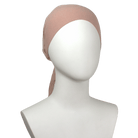 Rose taupe Essential non-slip mesh tie-back hijab cap, breathable under scarf for hot weather, work, and daily wear for all ages | Lina Zibdeh
