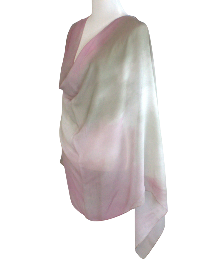 gradient printed bamboo modal hijab for women 30+, breathable fabric, comfortable for hot weather, stylish for work or gifts | Lina Zibdeh