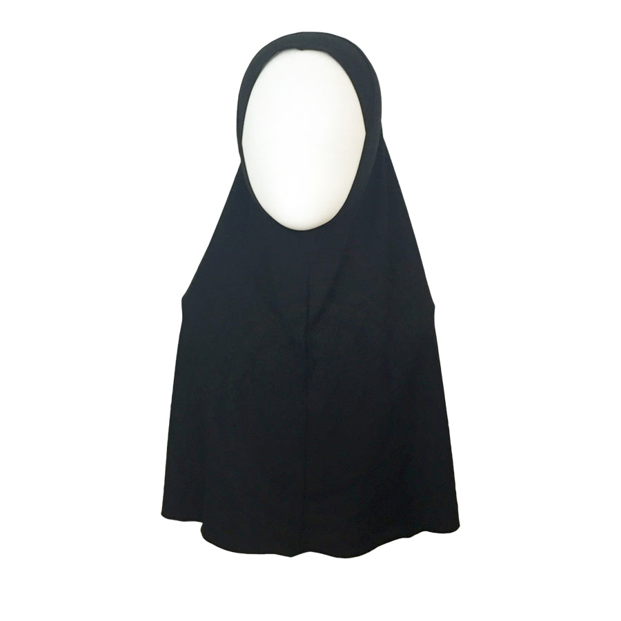 Black  Amira One Piece Large Size - Turlu Fabric