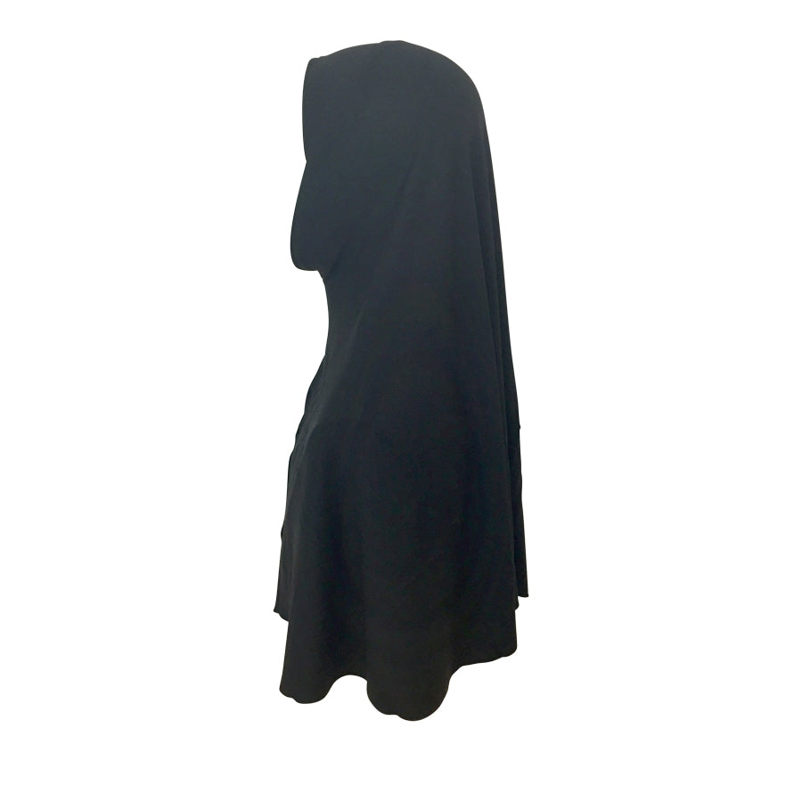 Black  Amira One Piece Large Size - Turlu Fabric