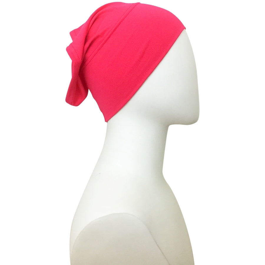 Hijab  Pinkish Watermelon Tube Undercap - Turlu Fabric