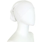 Hijab Side Seams Soft White Tube Undercap