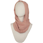 Chiffon Hijab Blush Neutral - Textured