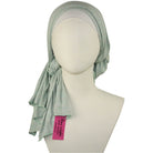 Foam Green Jersey Hijab Soft & Drapey - 5 Subtle Tones