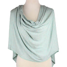 Foam Green Jersey Hijab Soft & Drapey - 5 Subtle Tones