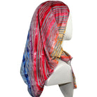 Mutli Colored Patterned Jersey Hijab - Soft & Light