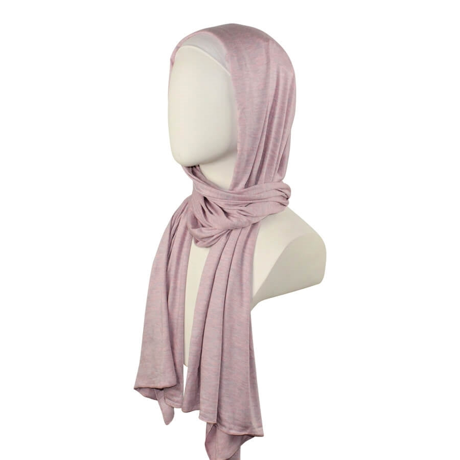 Purple Jersey Hijab Soft & Drapey - 5 Subtle Tones