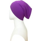 Bright Purple Tube Undercap - Turlu Fabric