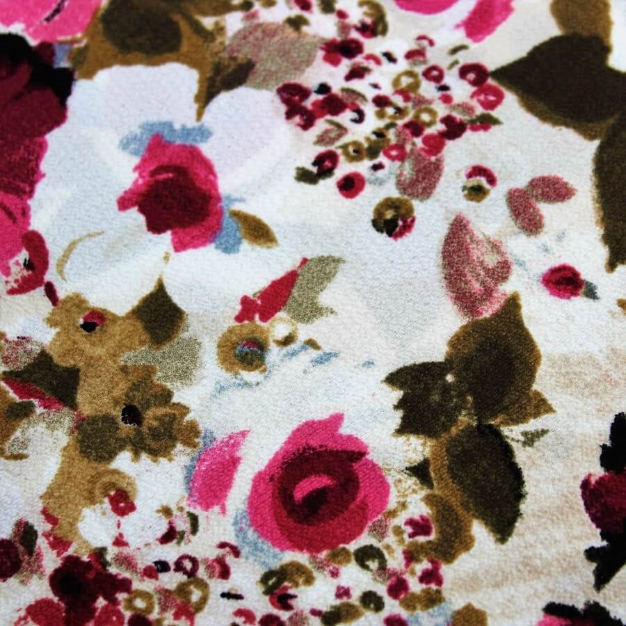 Fields of Roses Georgette Hijab