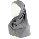 Light Grey RAYON Two-Piece Amira - Regular Size