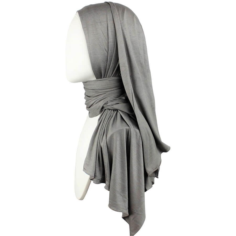 Kuwaiti Everyday Neutral Jersey Hijab