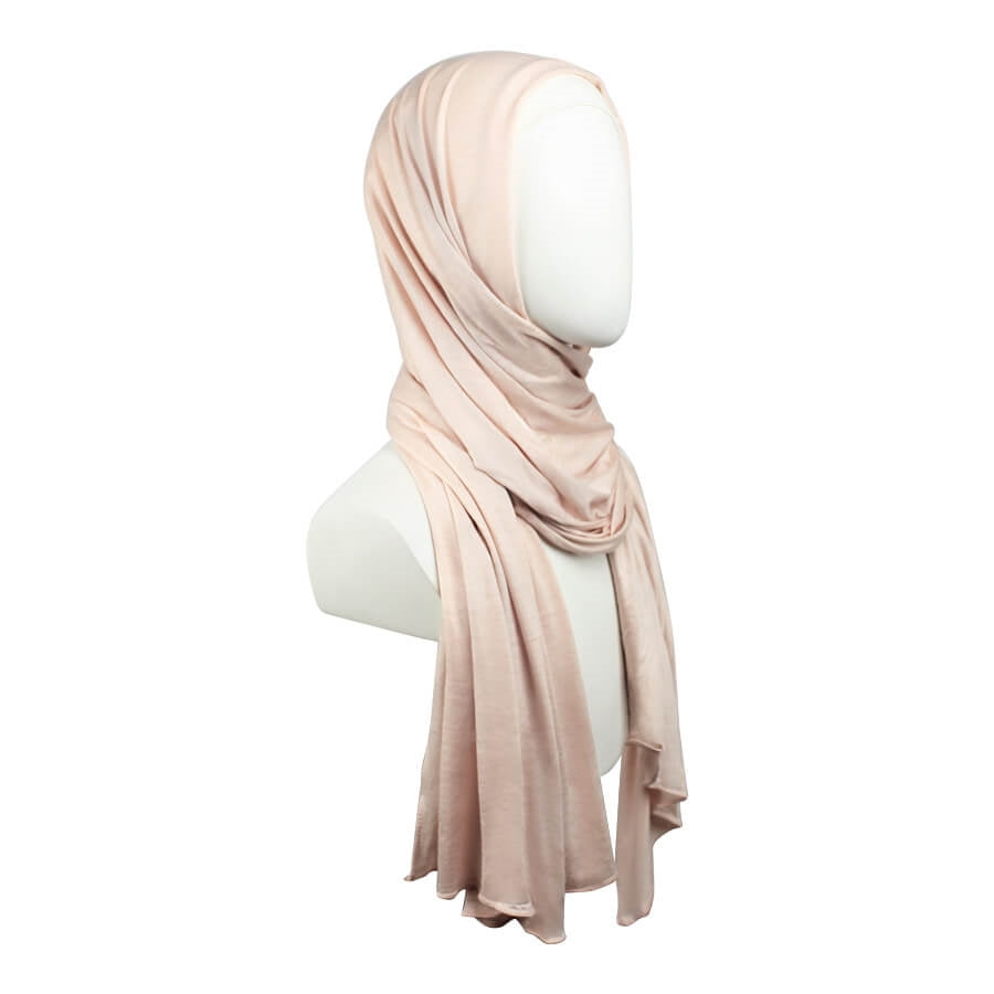 Kuwaiti Pale Blush Jersey Hijab