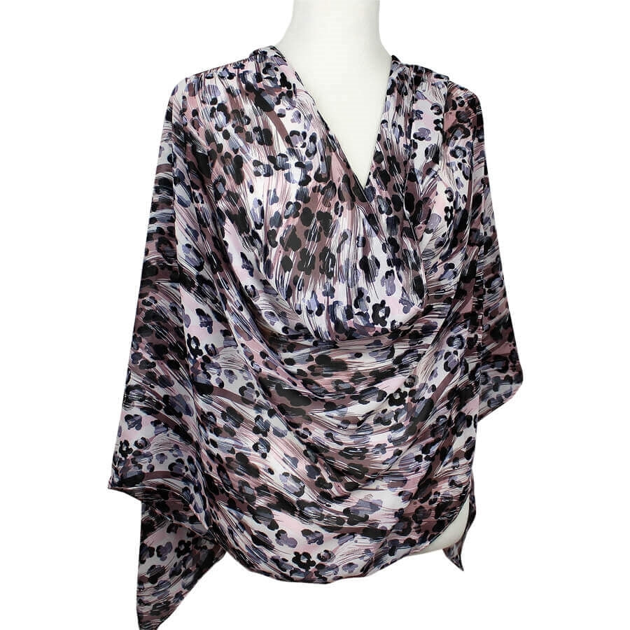 Leopard Print Chiffon Hijab